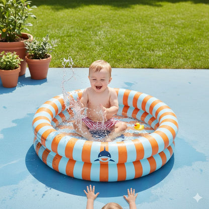 Piscina Para Bebé Tiburón 60 Cm