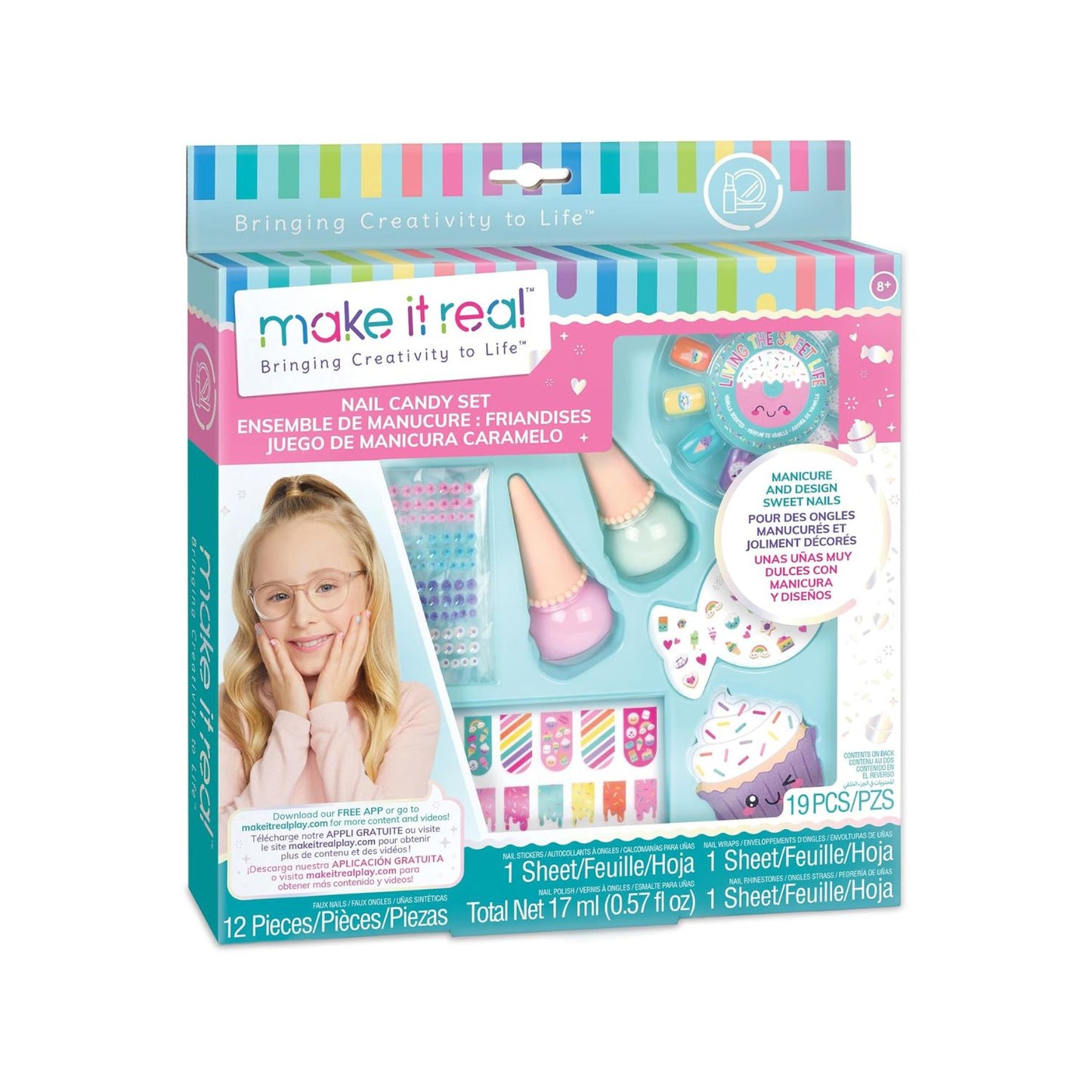 Kit Manicure De Caramelos