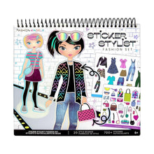 Set de stickers estilista de moda