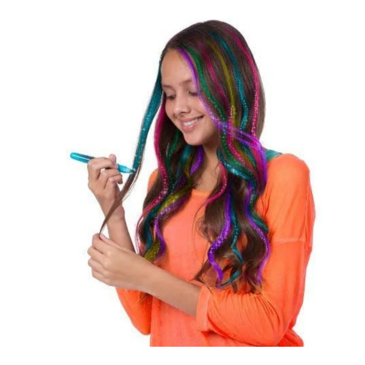 Lápices de Tiza Metálica para el Cabello
