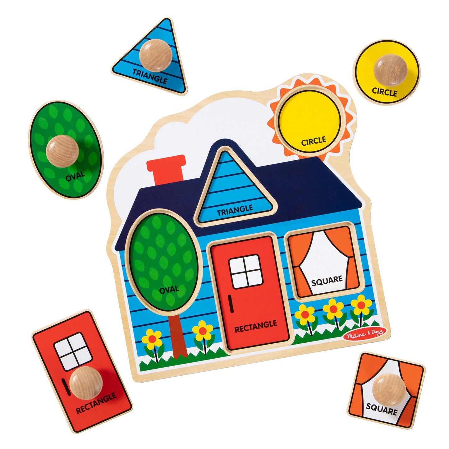 Puzzle con tomador - Figuras