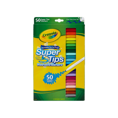 Marcador Super Tips Lavables 50 unidades