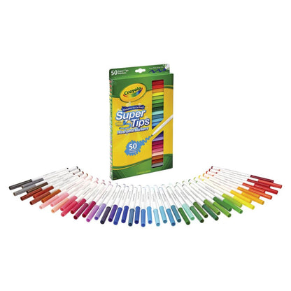 Marcador Super Tips Lavables 50 unidades