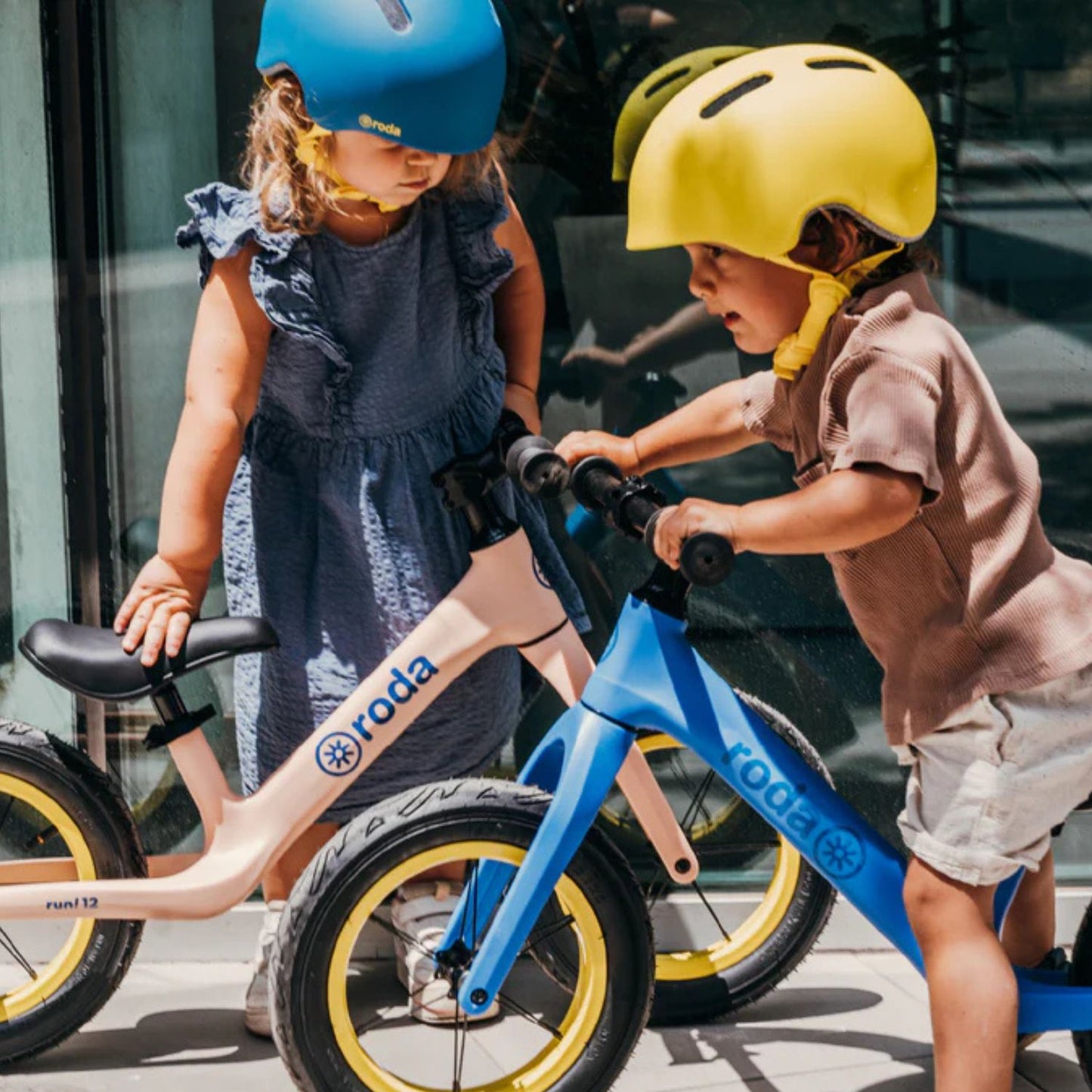 Bicicleta RODA RUN 12 - Rosa