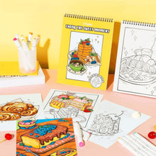 OHUHU - LIBRO PARA COLOREAR DOBLE CARA ENJOY THE SWEET MOMENT