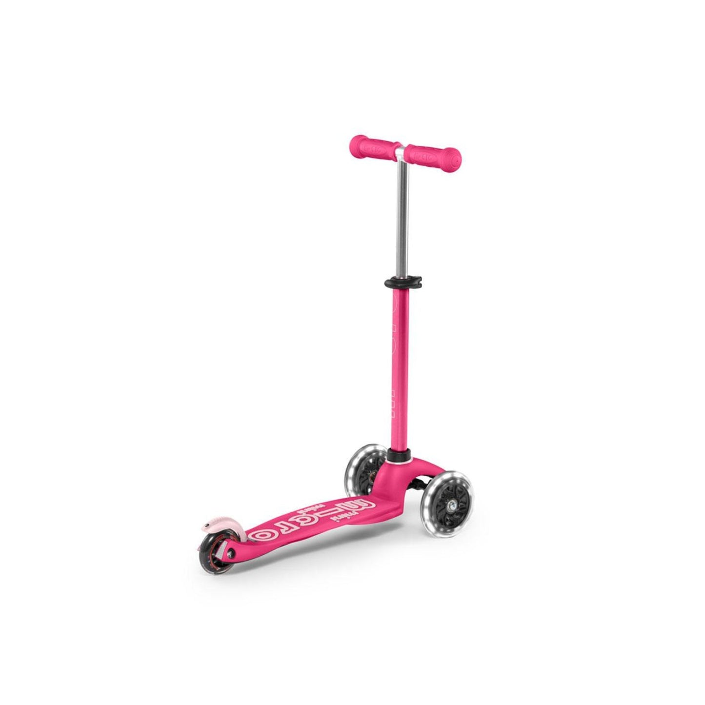 Scooter Mini Deluxe Led Rosado