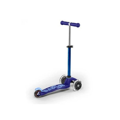 Scooter Mini Deluxe Luces Led - Azul