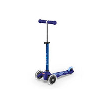 Scooter Mini Deluxe Luces Led - Azul