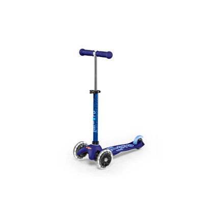 Scooter Mini Deluxe Luces Led - Azul