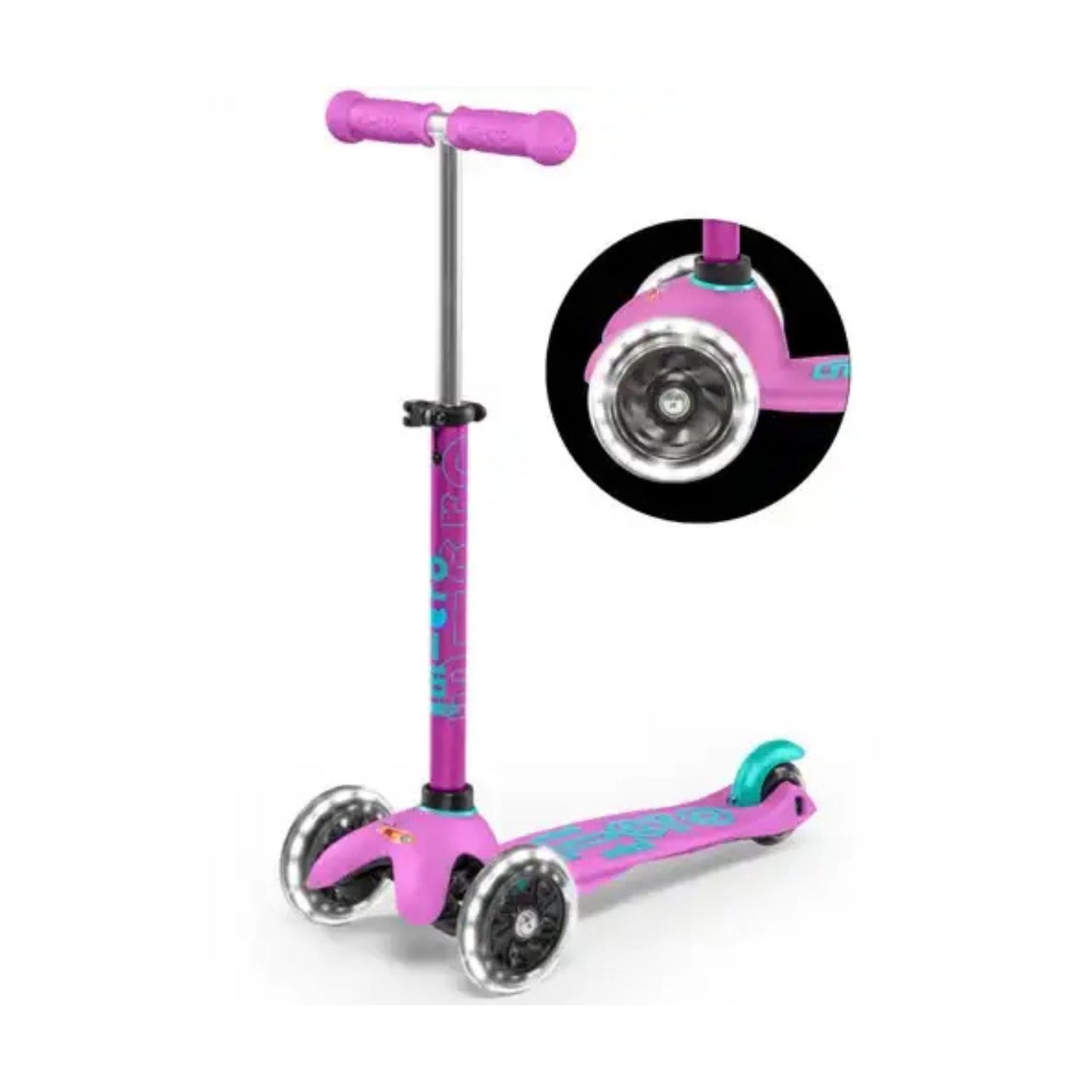 Scooter Mini Deluxe Led - Lavanda