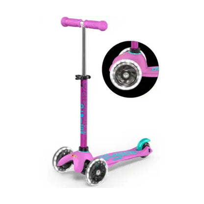 Scooter Mini Deluxe Led - Lavanda