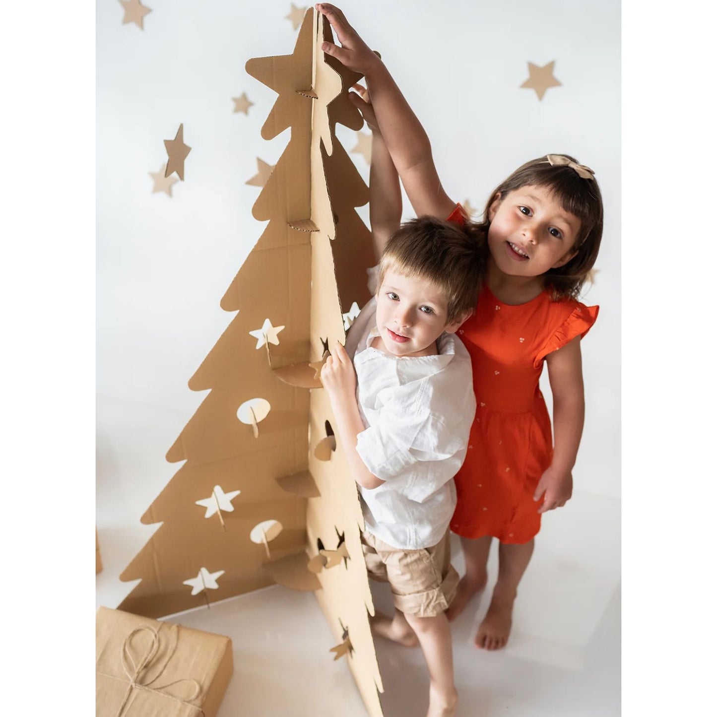 Árbol De Navidad para armar y pintar