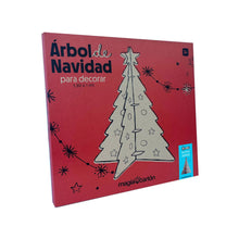 Árbol De Navidad para armar y pintar