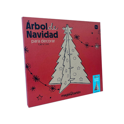 Árbol De Navidad para armar y pintar