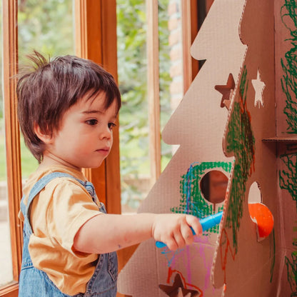 Árbol De Navidad para armar y pintar
