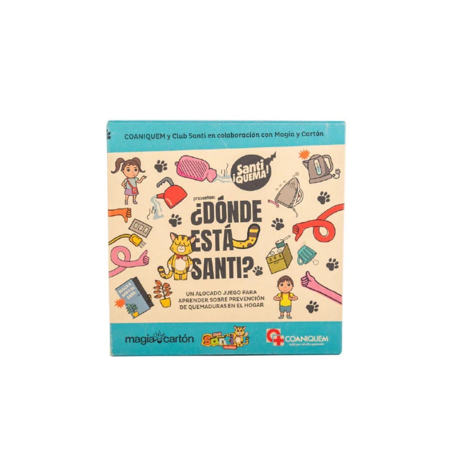 Juego ¿Dónde Está Santi?