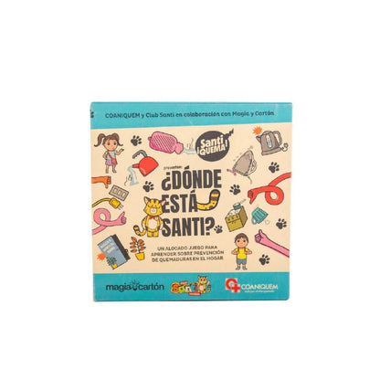 Juego ¿Dónde Está Santi?