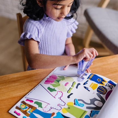 Crea Escenas Con Stickers Reutilizables  - Moda