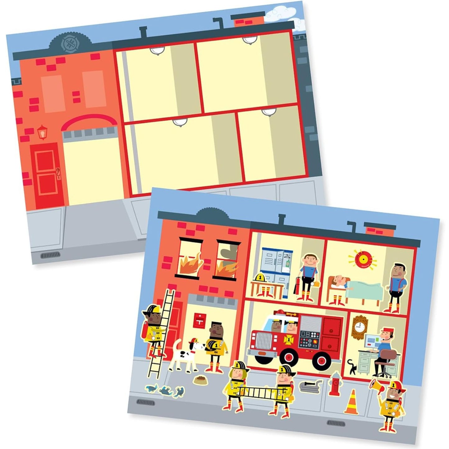Crea Escenas Con Stickers Reutilizables - Mi Ciudad