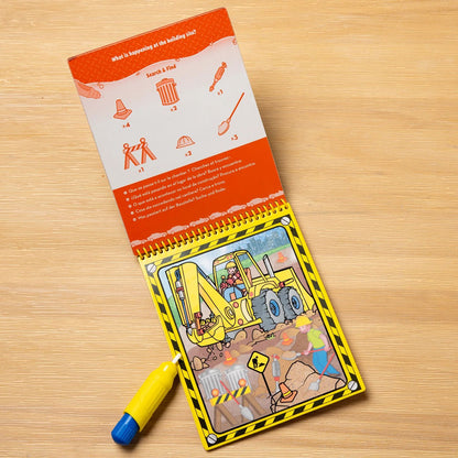 Water Wow cuaderno para colorear con agua- vehículos