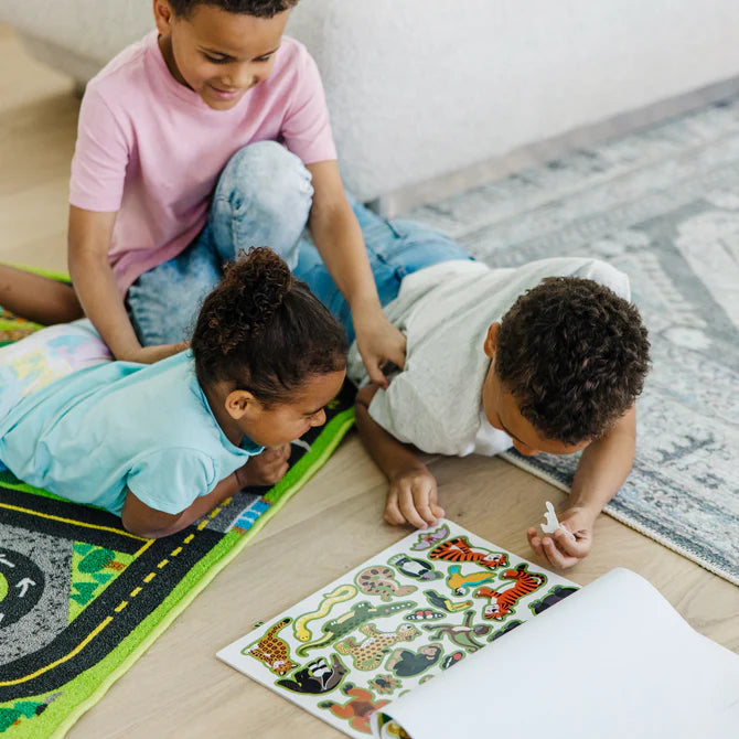 Crea Escenas Con Stickers Reutilizables - Habitats