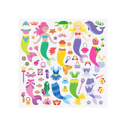 Stickers reutilizables Sirenas