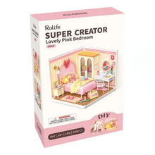 Kit Para Armar Dormitorio Rosa Lovely Pink En Miniatura