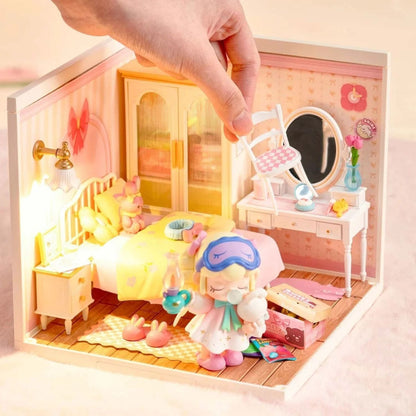 Kit Para Armar Dormitorio Rosa Lovely Pink En Miniatura