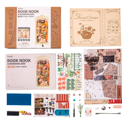 Kit Para Armar Sujetalibros En Miniatura - Rincon Floral