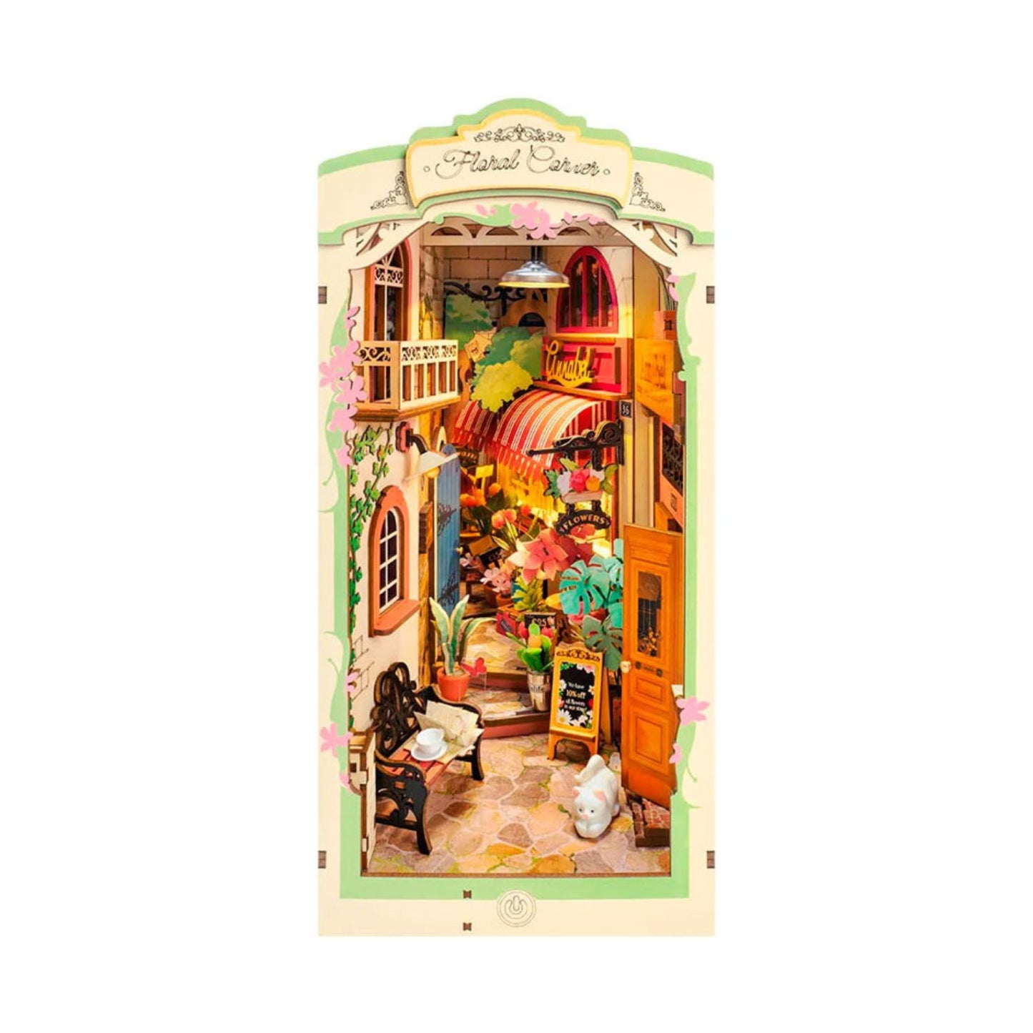 Kit Para Armar Sujetalibros En Miniatura - Rincon Floral