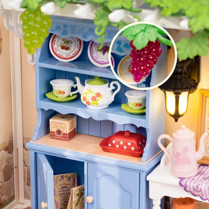 Kit para Armar Casa De Verano Miniatura