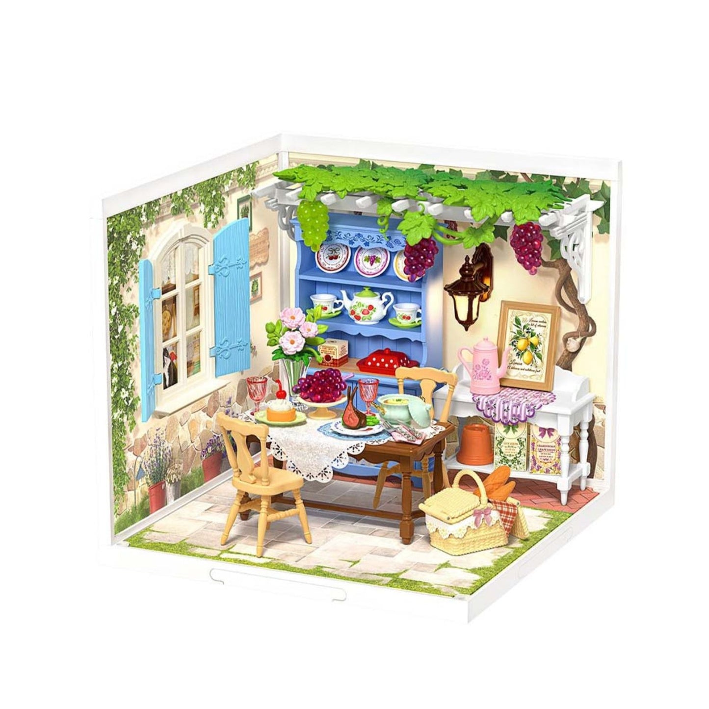Kit para Armar Casa De Verano Miniatura