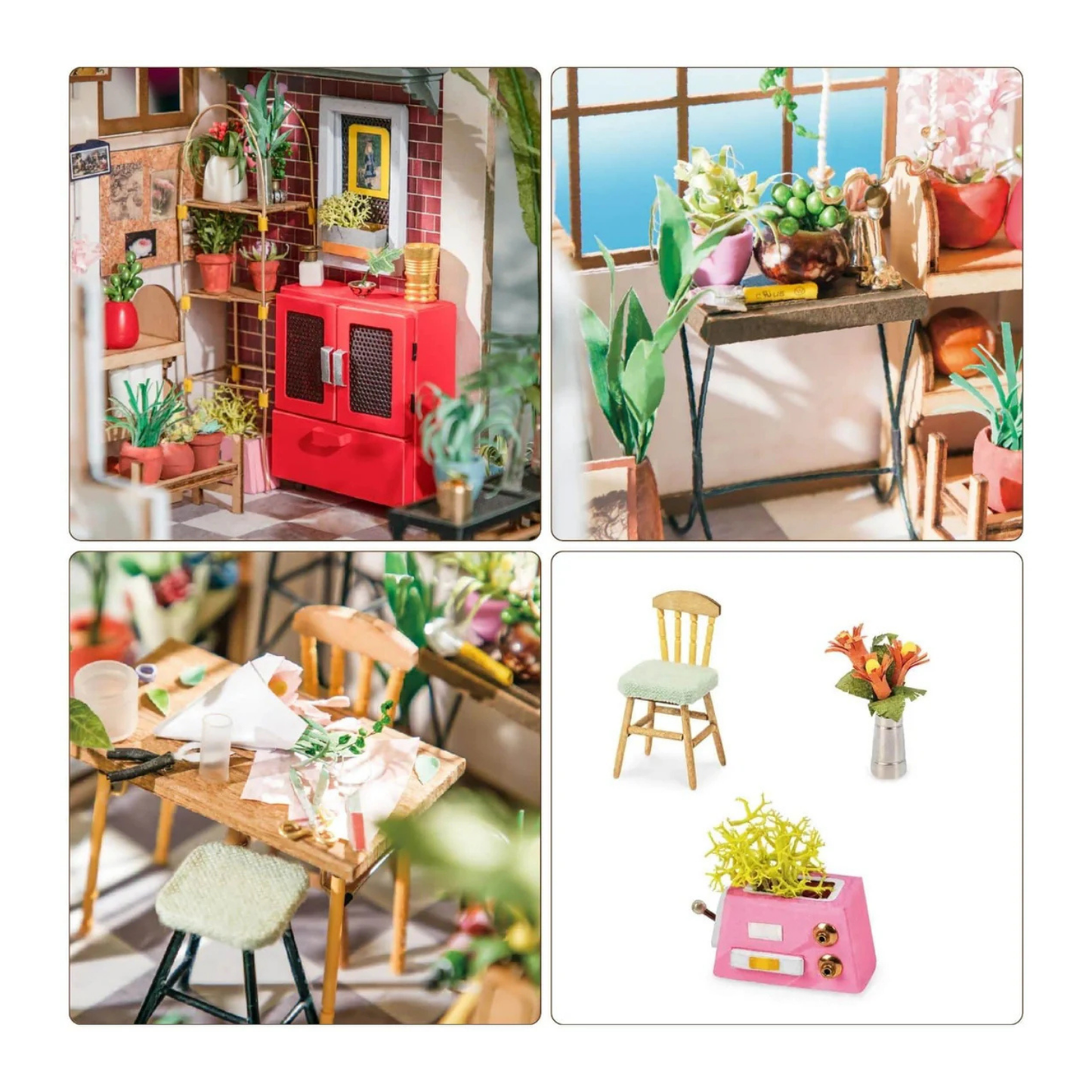 Kit Para Armar Tienda de flores