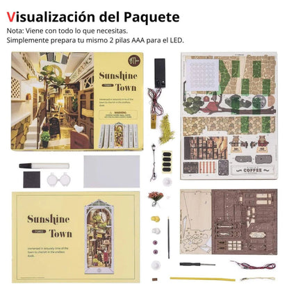 Kit Para Armar Sujetalibros En Miniatura
