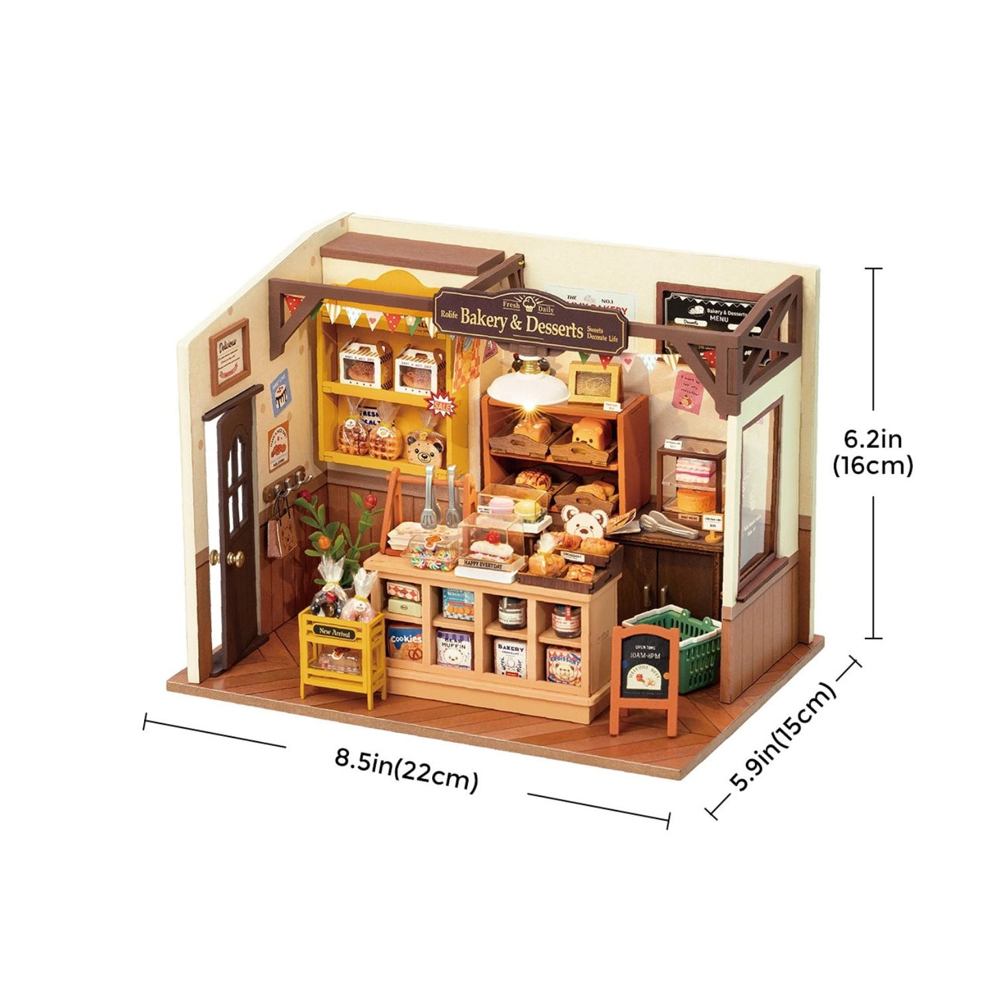 Kit Para Armar Panaderia Miniatura