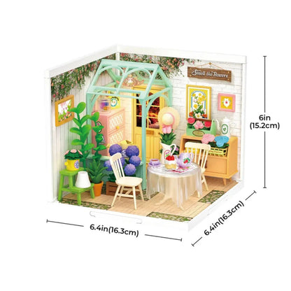 Kit Para Armar Jardín De Té En Miniatura