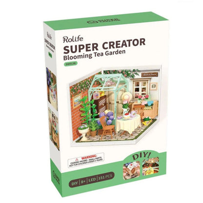 Kit Para Armar Jardín De Té En Miniatura