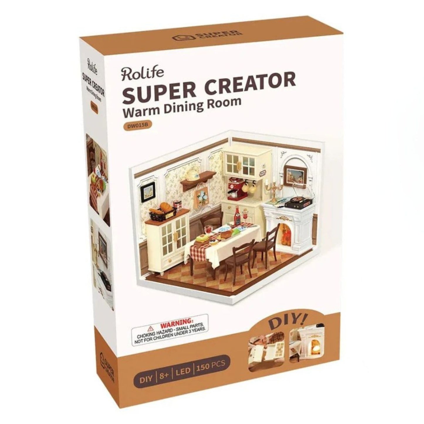 Kit Para Armar Comedor Familiar En Miniatura