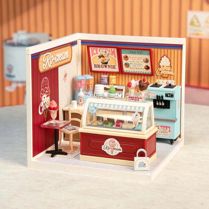Kit Para Armar Heladería en miniatura