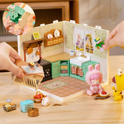 Kit Para Armar Cocina Rustica Miniatura