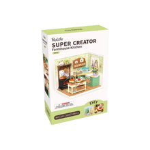 Kit Para Armar Cocina Rustica Miniatura