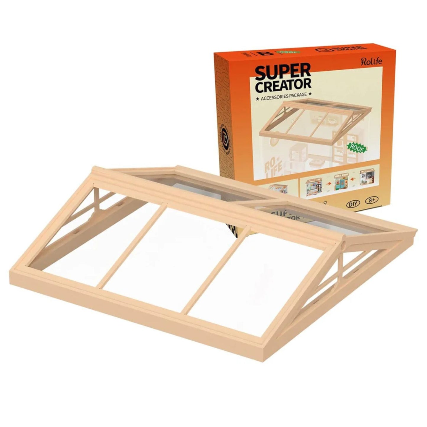 Kit De Techo Transparente Para Todas las Miniaturas