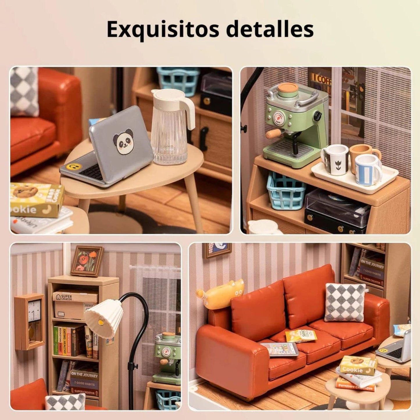 Kit Para Armar Sala De Estar En Miniatura