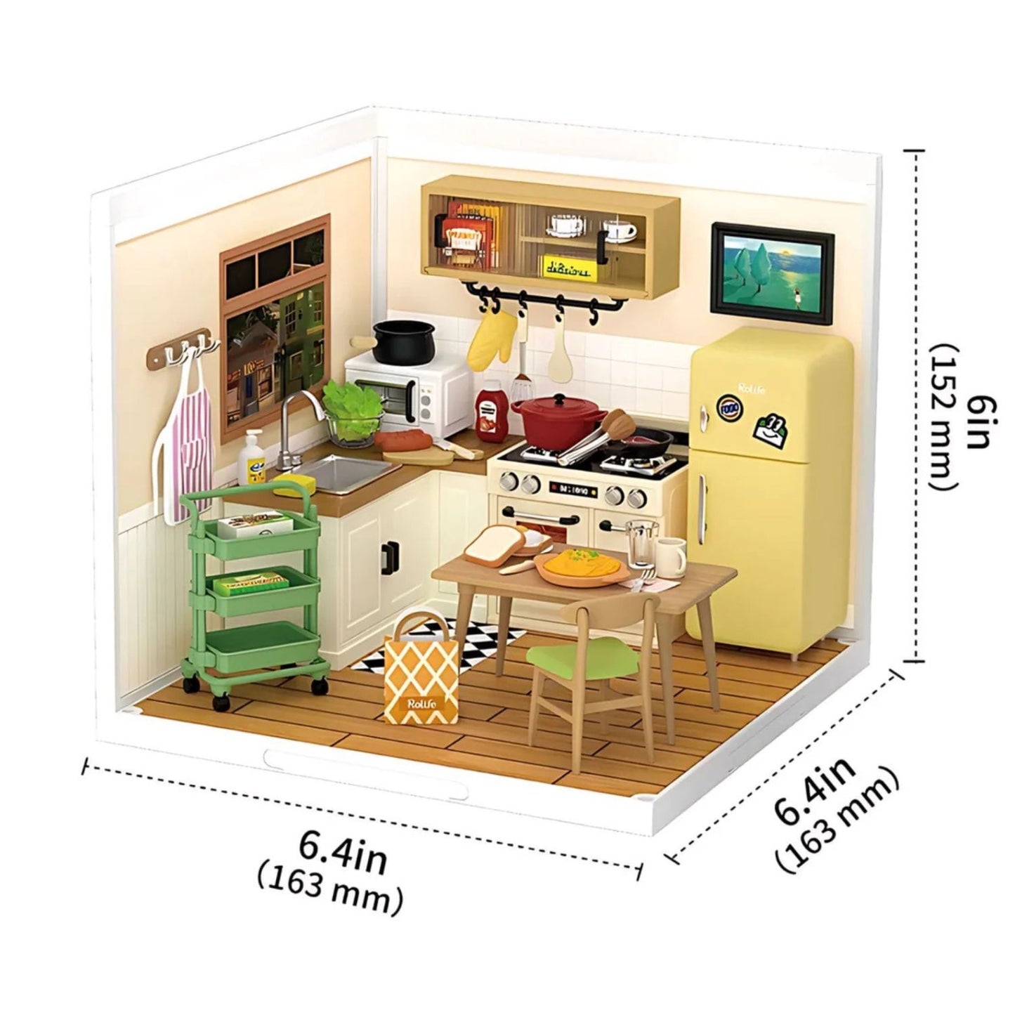 Kit Para Armar Cocina En Miniatura