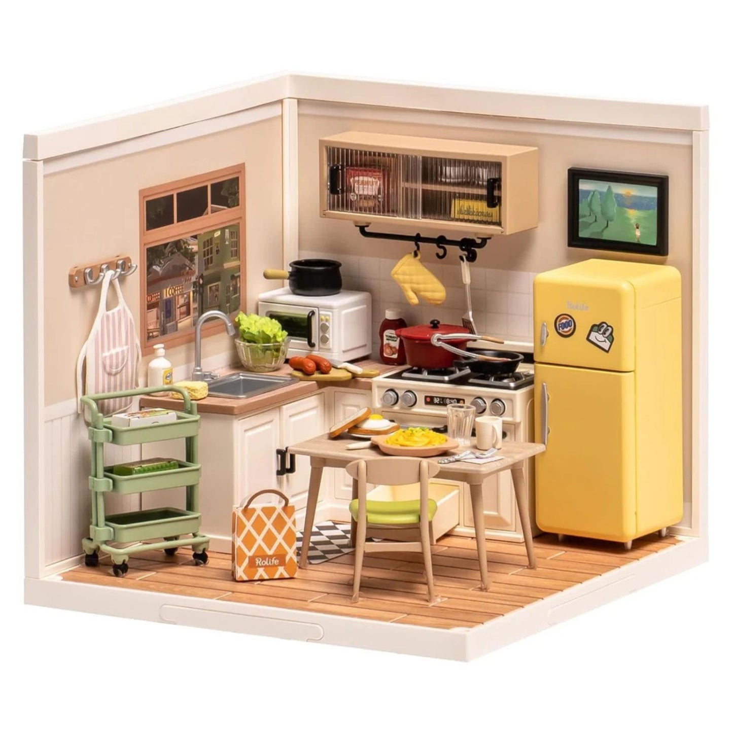 Kit Para Armar Cocina En Miniatura