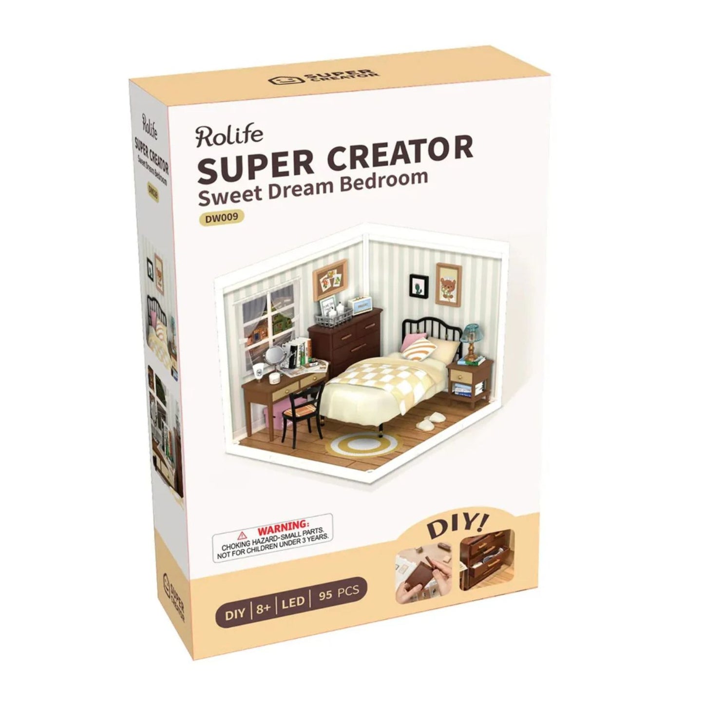 Kit Para Armar Dormitorio En Miniatura