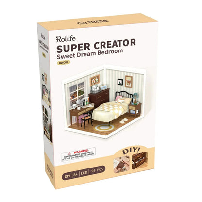 Kit Para Armar Dormitorio En Miniatura