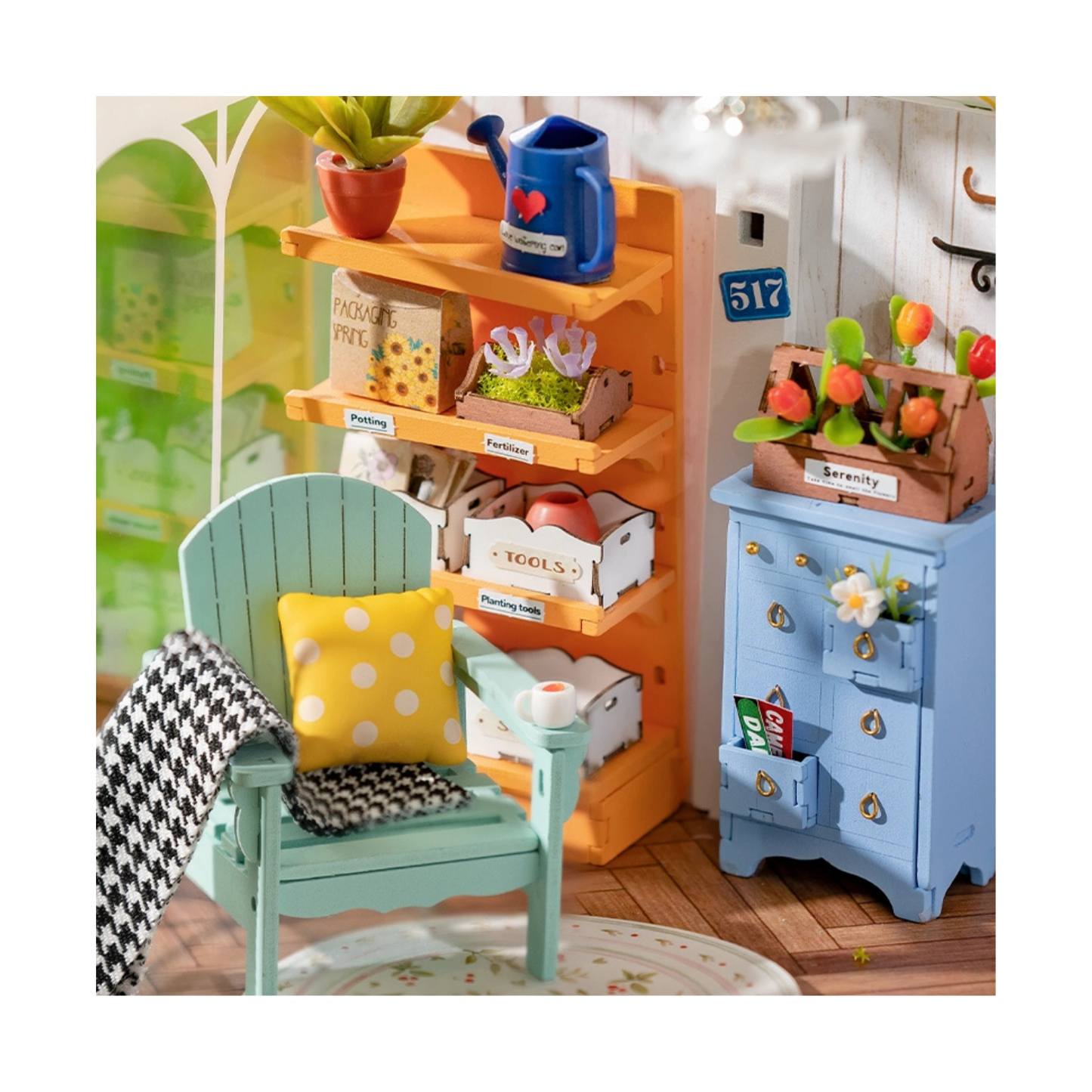 Kit para armar Casa de jardin de ensueño