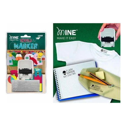 Timbre Marcador para tela Mine