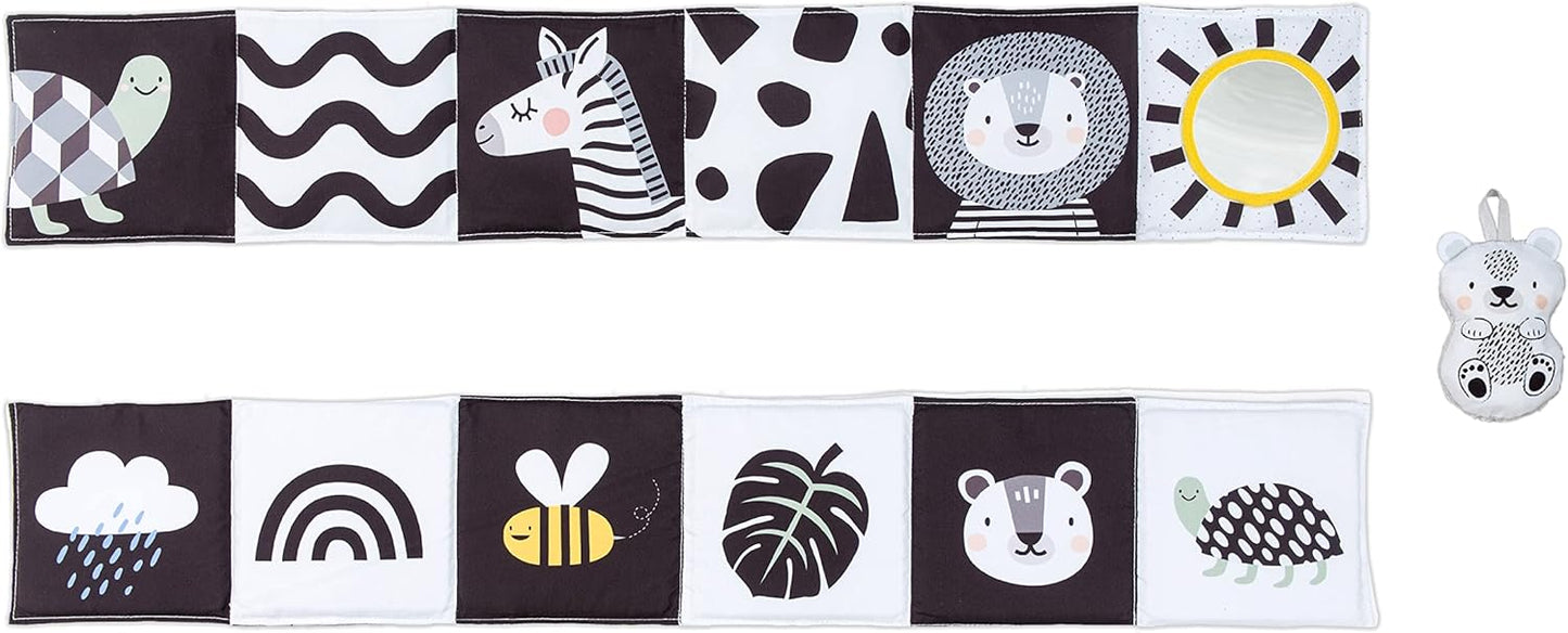 Libro blanco y negro Savannah para bebé